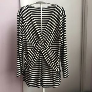 NWOT Cable & Gauge Striped Long Sleeve Top